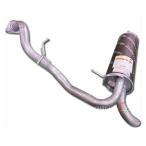 ショッピング２０１２ キューブ NZ12 2008/11〜2012/10 リアマフラー 純正タイプ MNS-2764SUS 大栄テクノ 法人のみ配送