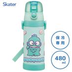 3Dロック付 ワンプッシュ ダイレクトボトル 480ml ハンギョドン マシュグミ スケーター SDPV5 / 保冷専用 水筒 子供用 キッズ サンリオ Sanrio はんぎょどん