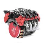 RCカー LS7 V8 エンジンモーター 冷却ファン ラジエーターキット 1/10 RCクローラー用 TRAXXAS TRX4 TRX6 AXIAL SCX10 90046 VS4