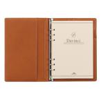ショッピングシステム手帳 ダ・ヴィンチグランデ システム手帳（Davinci） オールアース/ ヌメ革（牛革） スリムサイズ A5 サイズ/リング内径15mm JDA4052