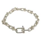 新品仕上げ TIFFANY&amp;Co. ティファニー Ag925 ハードウェア スモールリンク ブレスレット スターリングシルバー ジュエリー アクセサリー