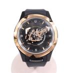 メーカー保証 ULYSSE NARDIN ユリス ナルダン フリークワン 2405-500-2A/3D チタン 18K ラバーベルト ブラック ピンクゴールド 自動巻 腕時計