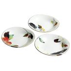  керамика индиго цветок .... три комплект много для тарелка 3 вид. цветок размер : примерно W22.5 D20.5 H4 02475