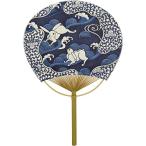  Сикоку .. веер "uchiwa" для мужчин и женщин источник правый .. обжиг в печи . примерно 28×41cm