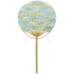  Сикоку .. веер "uchiwa" для мужчин и женщин примерно 22×42cm