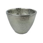 . волна магазин рюмка для сакэ серебряный 3.8X4.9X4.9cm жестяной рюмка для сакэ ( маленький )