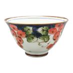  волна . видеть . удача . обжиг в печи цветная роспись виноград чашка для риса ( маленький ) красный 01-433