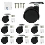 Koars прикленить только простой установленный позже литейщик 8 шт. комплект двусторонний лента винт приложен выдерживаемая нагрузка количество 20kg ( черный )