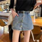 デニム ショートパンツ レディース 白 短パン パンツ ジーンズ ジーパン ズボン ボトムス 春 夏 春夏 デニムショートパンツ 大人 ショーパン ストリート