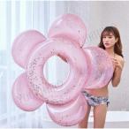 ショッピングうきわ 浮輪 うきわ 浮き輪 花 フロート ビキニ 水遊び ビーチ リゾート レディース