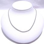 Cartier Cartier forusa цепь колье двойной стопор 750 K18WG белое золото [ б/у ][ степень A][ прекрасный товар ]