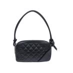  Chanel can bon линия аксессуары сумка чёрный черный A25175 плечо небольшая сумочка [ б/у ][ степень B][ хорошая вещь ]