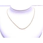 750 K18YG желтое золото длинный колье примерно 70cm[ б/у ][ степень A][ No-brand ]