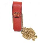  Gucci GUCCI губная помада кейс кожа 615998 красный красный [ б/у ][ степень A+][ первоклассный прекрасный товар ]
