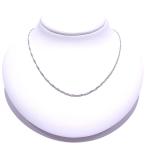 Pt1000 платина колье 43cm винт . дизайн цепь [ б/у ][ степень A][ No-brand ]