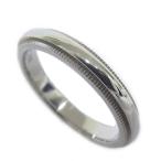 ショッピングティファニー ティファニー TIFFANY&Co. Pt950 プラチナ ミルグレイン バンドリング 約11号 デザインリング 指輪【中古】【程度A+】【極上美品】