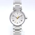 ルイヴィトン タンブール ホログラム Q1313 ボーイズ レディース 腕時計 SSブレス クオーツ【中古】【程度A】【美品】