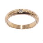 カルティエ ウェディングリング マリッジリング 結婚指輪 #47 750 K18PG ピンクゴールド ダイヤモンド【中古】【新品仕上げ済み】