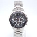 ブローバ BULOVA 96B401 マリンスター クオーツ クロノグラフ メンズ 腕時計 グレー文字盤 【未使用展示品】【程度S】