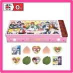 ショッピングチョコ ハート カラフルピーチ レクタングルチョコ缶 バレンタイン ホワイトデー ギフト チョコ チョコレート 2026 ギフト