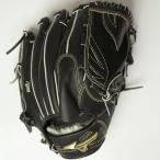  б/у Mizuno бейсбол для софтбола перчатка перчатка . рука питчер черный свечение bar Elite Hselection 02