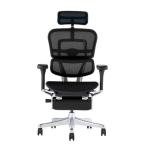 関家具 エルゴヒューマン 新基盤モデル エルゴヒューマン2 プロオットマン ブラックフレーム EHP2-LPL-DR-BF-BK ブラック 445396