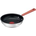 【今週のお買得品】ティファール(T-FAL) G72902 オプティスペースIH ステンレス フライパン 20cm【IH対応】