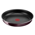アウトレット【在庫限り】ティファール(T-FAL) L43906 インジニオ・ネオ ヴィンテージボルドー・インテンス フライパン 28cm【ガス火専用】