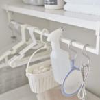 山崎実業 伸縮棚下収納ハンガー プレート ホワイト