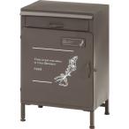 ショッピング宅配ボックス 不二貿易 70230 宅配ボックスマーガレット グレー