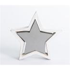 【在庫限り】ウッドオーナメント スター グレー