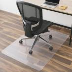 アイリスオーヤマ(IRIS) チェアマット 幅120cm×奥行90cm 耐衝撃性能 透明シート 床暖房対応 PCM-129