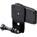 エレコム AC-MBCP02BK クリップマウント GoPro アクセサリー クリップ固定 マウント ブラック