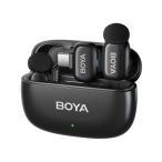 BOYA BOYAMINI2-02 ワイヤレスマイク AIノイズキャンセリング搭載 無指向性 USB Type-C対応 ブラック