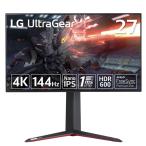 【4K】LGエレクトロニクス 27GP95RP-B 27型LG UltraGear ゲーミングモニター 4K（3840×2160）@144Hz LG UltraGear 27GP95RPB
