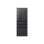 【無料長期保証】アイリスオーヤマ IRSN-C50A 6ドア冷蔵庫 (503L・両開き) ブラック