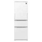 ショッピング冷蔵庫 マット 【無料長期保証】シャープ SJ-PW37K プラズマクラスター冷蔵庫 374L どっちもドア マットオフホワイト