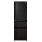 東芝 冷蔵庫 356L 右開き 3ドア 幅60cm スッキリ収納3段冷凍室 うるおいラップ野菜室 節電モード GR-W36SC グレー系 2024年製