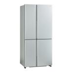 [ бесплатный долгосрочная гарантия ] aqua рефрижератор 512L двустворчатая дверь 4 двери ширина 83cm легкий type большая вместимость рефрижератор .LED внутри лампа TZ серии AQR-TZ51R оттенок серебра 