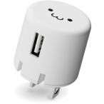  Elecom MPA-ACU07WF смартфон для AC зарядное устройство USB-A женский 1 порт 1.0A мощность белый лицо 