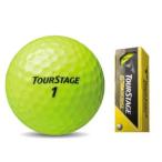 ショッピングツアーステージ ブリヂストン TOURSTAGE EXTRA DISTANCE(ツアーステージ エキストラディスタンス)ボール 12球入 ゴルフボール TOURSTAGE  イエロー