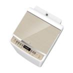 ハイセンスジャパン HW-DG100XH 全自動洗濯機 上開き 洗濯10kg 簡易乾燥(送風機能) シャンパンゴールド