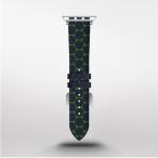 ショッピングケイトスペード ケイトスペード KSS0162E KATE SPADE アップルウォッチ用ベルト 38mm／40mm／41mm ブルー×グリーン