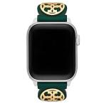 ショッピングアップルウォッチ トリーバーチ TBS0079 TORY BURCH アップルウォッチ用ベルト 38mm／40mm／41mm グリーン