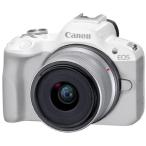  Canon цифровой однообъективный камера EOS R50 RF-S18-45 IS STM линзы комплект белый 