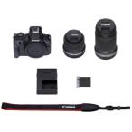 Canon цифровой однообъективный камера EOS R50 двойной zoom комплект черный 