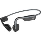 ショックス ワイヤレス イヤホン 骨伝導オープンイヤ IP55 最大6時間 USB-C OPENMOVE AFT-EP-000022 グレー系