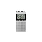 meishin NSDR57SL AM|FM портативный цифровой радио широкий FM соответствует 500mW динамик установка a Ram сон таймер принятие серебряный 