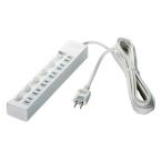  Buffalo BSTAPSW2620WH 2 булавка тип разветвитель 6 выход модель . волна предотвращение | индивидуальный переключатель есть 2m белый 