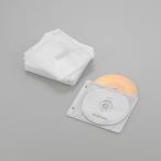 エレコム CCD-NBWB60WH CD/DVD/Blu-ray対応不織布ケース 両面収納2穴付 30枚入 60枚収納 ホワイト
